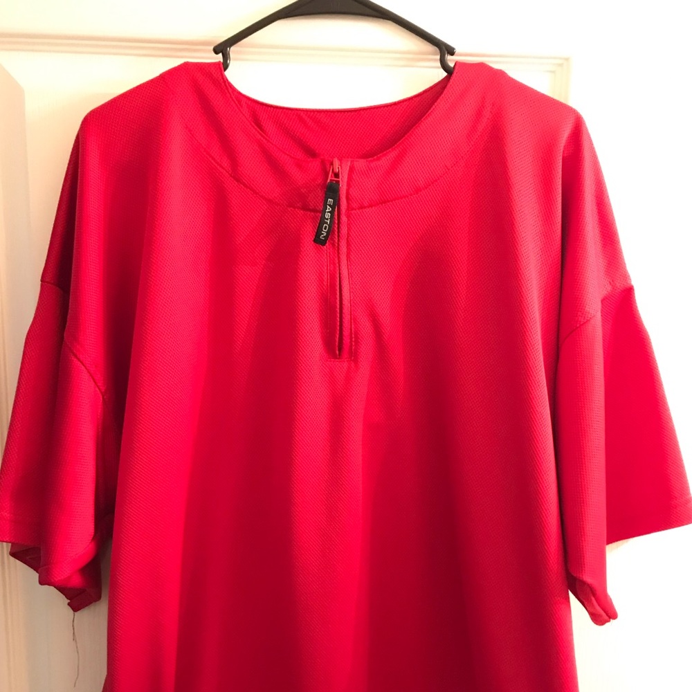 Easton Short sleeve baseball pull over